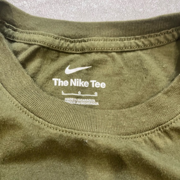 Hunter Green Adult Unisex Nike Tee - Picture 3 of 4